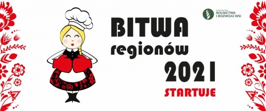 Plakat konkursu Bitwa regionów 2021